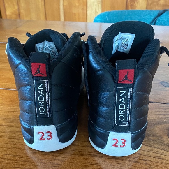 Air Jordan Retro Taxi basketball shoes- Black and White - Picture 3 of 7